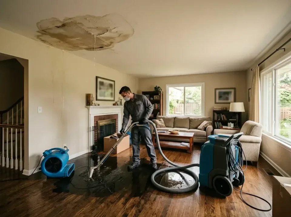 attic-pipe-burst-ceiling-drip-008 — frequently asked questions, Water Damage Restoration & Carpet Care in La Follette, TN
